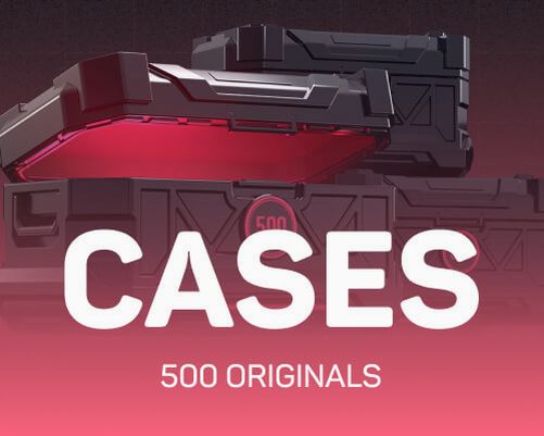Cases i 500 Originals på forsiden