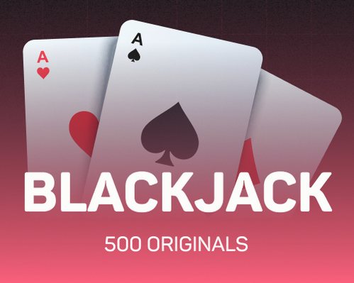 Blackjack i 500 Originals på forsiden