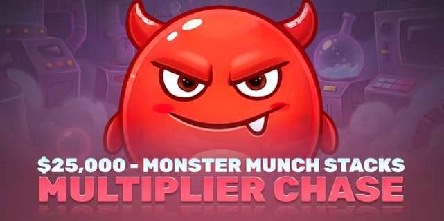 Monster Munch Stacks i Jackpot Hunt på kampagnesiden