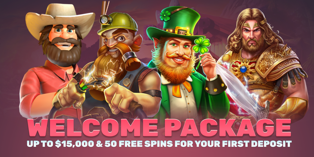Velkomstpakke med gratis spins i Monster Munch Stacks på kampagnesiden